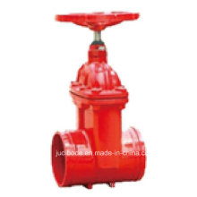 Non Rising Stem Groove End Resilient Seated Gate Valve